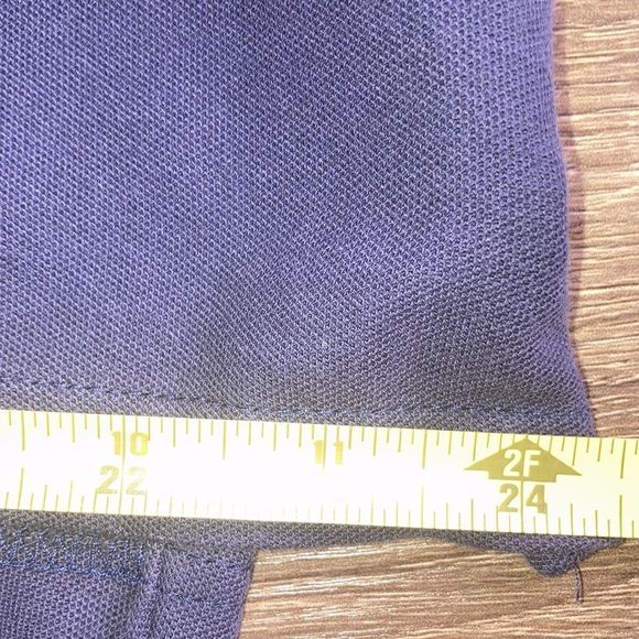 Bundle of 2 Mens Medium IZOD Pima Cotton Polo Shirts Blue & White - Picture 7 of 12